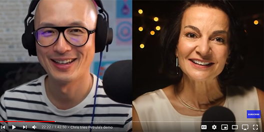 Chris and Petrula YouTube Livestream